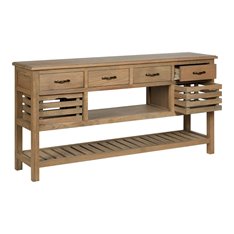 Grey Aged Oak Sideboard Image