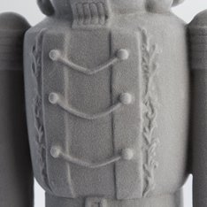 Grey Standing Nutcracker Soldier Image