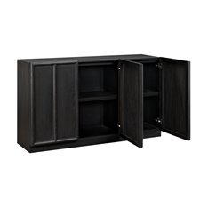 Hampton 3 Door Black Sideboard Image