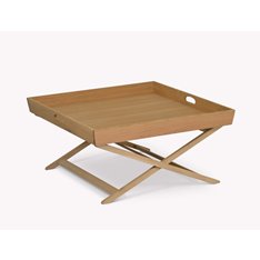 Hampton Oak Coffee Tray Table Image