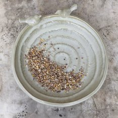 Handmade Ceramic Bird Bath Image