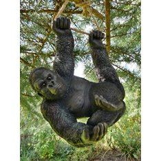 Hanging Gorilla Garden Ornament Image