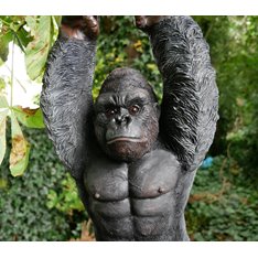 Hanging Baby Gorilla Garden Ornament Image