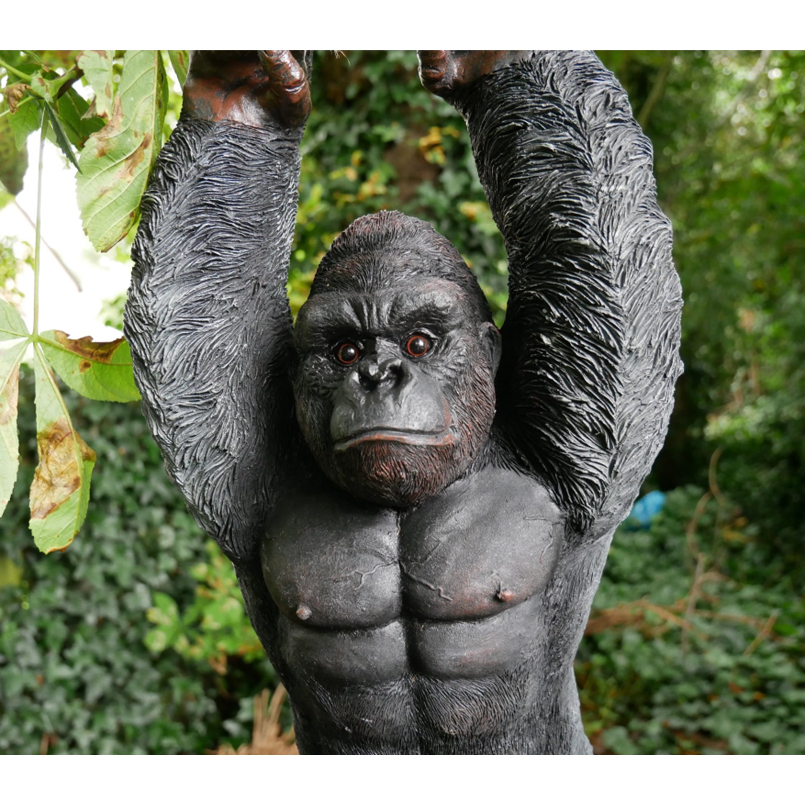 Hanging Baby Gorilla Garden Ornament Image