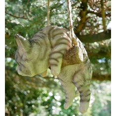 Hanging Tabby Cat Ornament Image