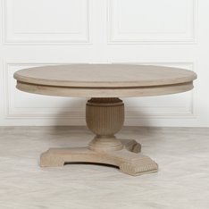 Harrington Rustic Round Dining Table Image