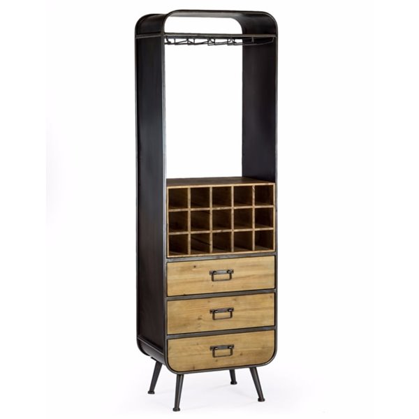 Havana Industrial Small Drinks Cabinet 