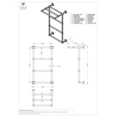 Hempel 6 Rail Electric Towel Warmer with Rack Image