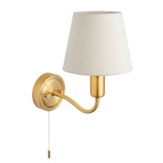 Heritage Bathroom Wall Light - Brass Image