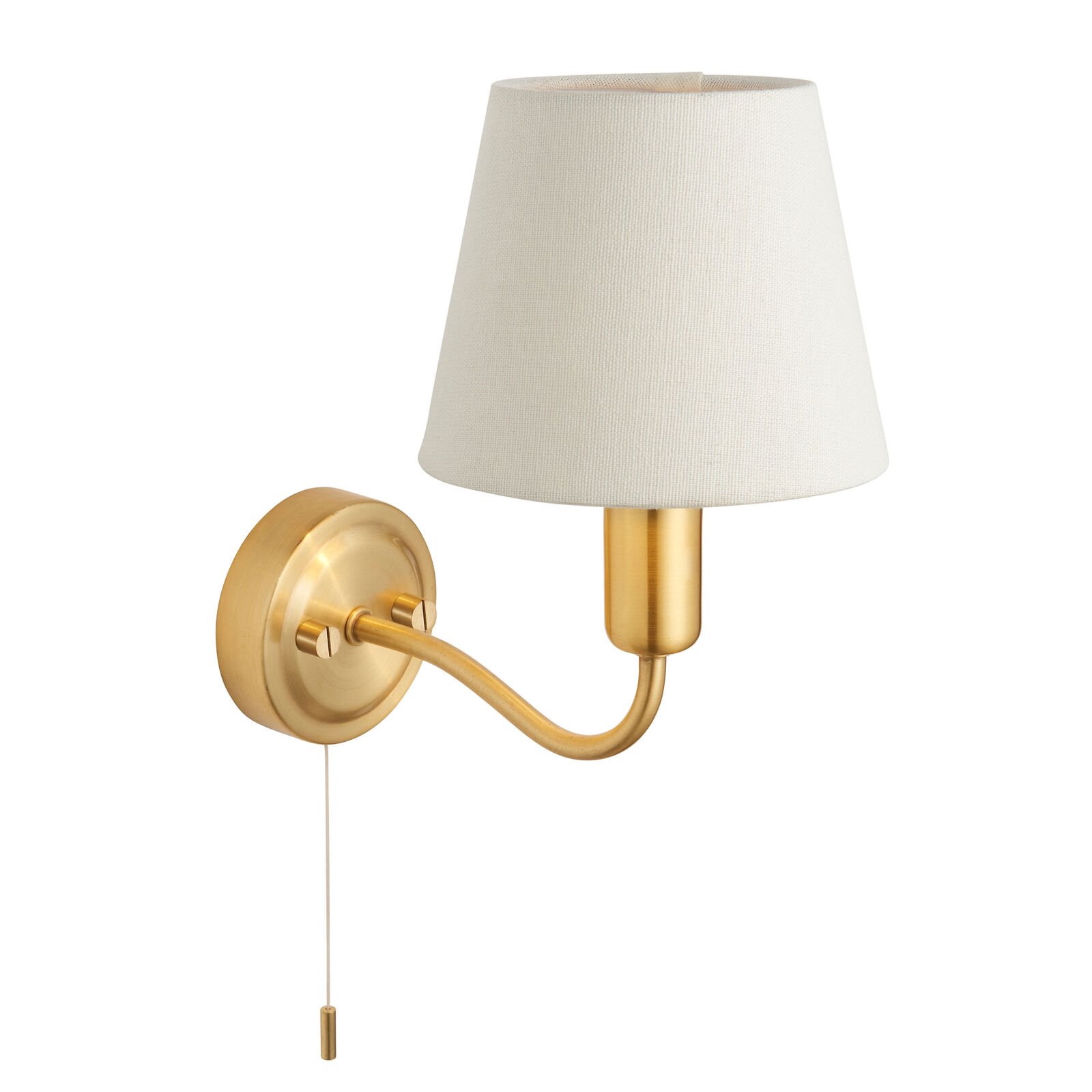 Heritage Bathroom Wall Light - Brass Image