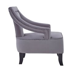 Hermitage Grey Cut Out Armchair Image
