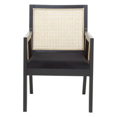 Holmbury Cane and Black Dining Chair Image