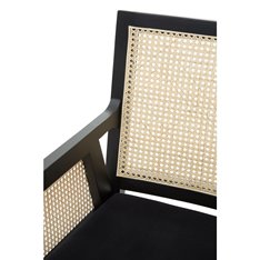 Holmbury Cane and Black Dining Chair Image