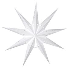 Huge White star Decoration Image