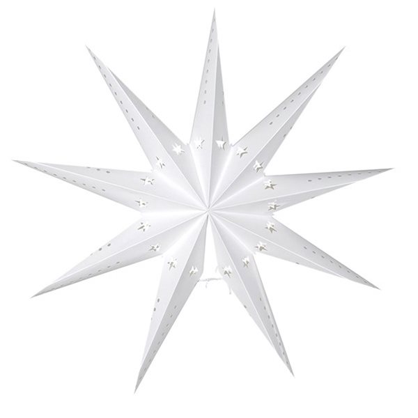 Huge White star Decoration