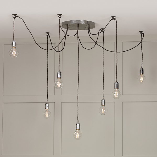 Hutch 7 light suspension pendant 