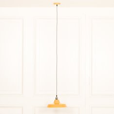 Industrial Pendant Light Mustard Yellow Image