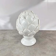 Ivory Ceramic Artichoke Image