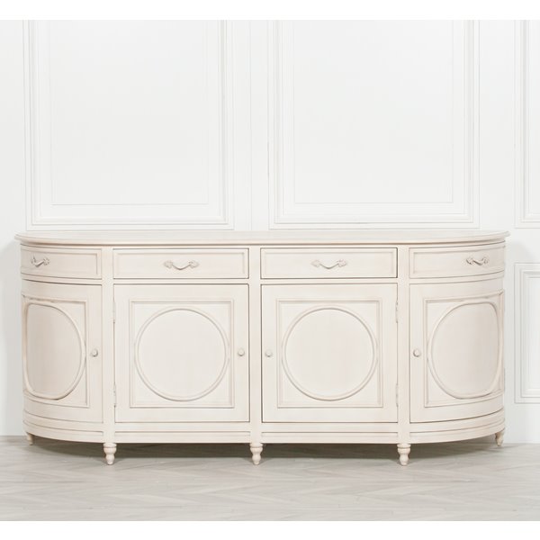 Ivory Classic Circle Sideboard