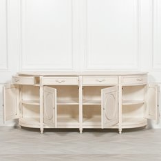 Ivory Classic Circle Sideboard Image