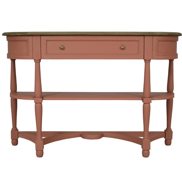 Juliet One Drawer Red Console Table