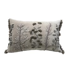 Kew Appliqué Flower Cushion Image