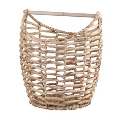 Large Basket with Toilet Roll holder - Natural Image