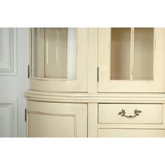 Large Cream Dresser Display Cabinet Image