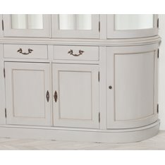 Large Grey Dresser Display Cabinet Image