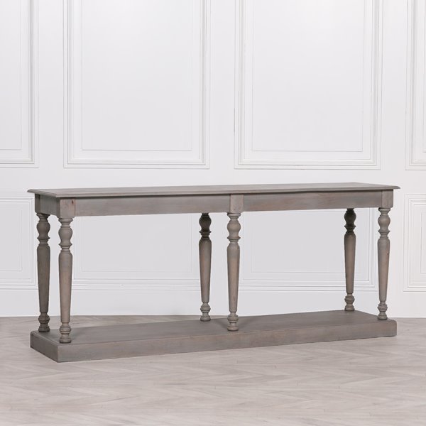 Large Rustic Classic Console Table