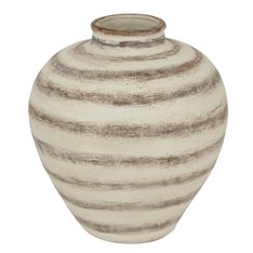 Large Striped Amfora Vase Image