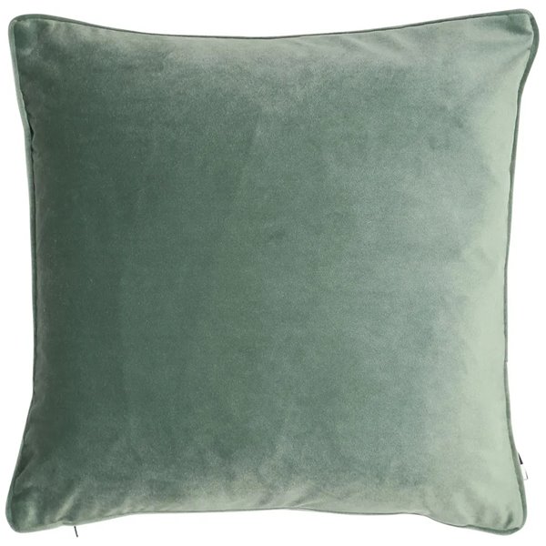 Large Velvet Eucalyptus Green Cushion