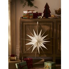 Large Warm White Classic Star Image