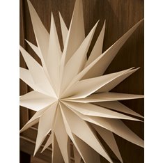 Large Warm White Classic Star Image