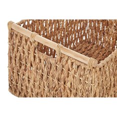 Large Water Hyacinth Storage Basket Image