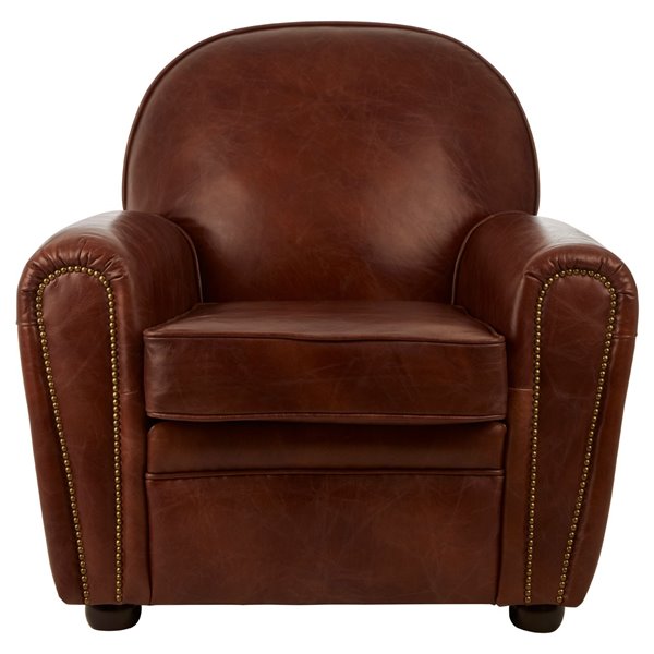 Leather Club Armchair