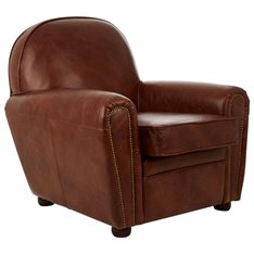 Leather Club Armchair Image