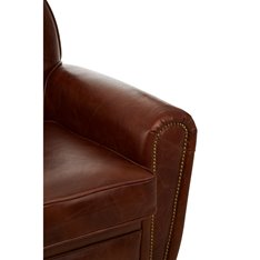 Leather Club Armchair Image