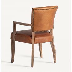 Leather Club Carver Dining Chair  Image