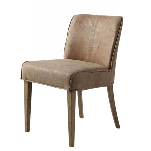Leather Club Dining Chair