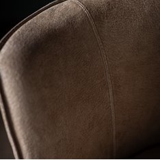 Leather Club Dining Chair Image