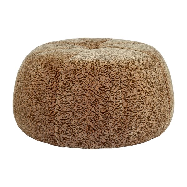 Leopard Print Pouffe