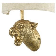 Leopard Single Gold Wall Light Image