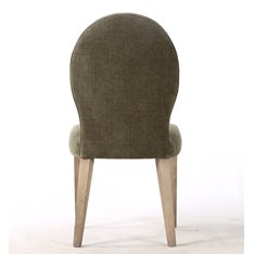 Light Moss Round Back Dining Chair Image