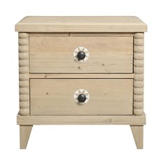 Louis Bedside with 2 Drawers Image