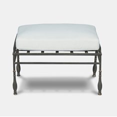 Lyon Cream Conservatory Footstool Image