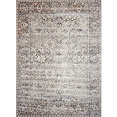 Malta Ivory, Grey and Blue Rug  Image