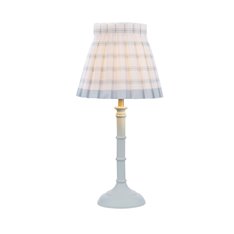 Matt Green Table lamp with Pleated shade Image