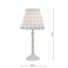 Matt Green Table lamp with Pleated shade Image
