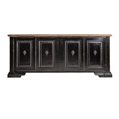 Montgomery Black Distressed Sideboard Image